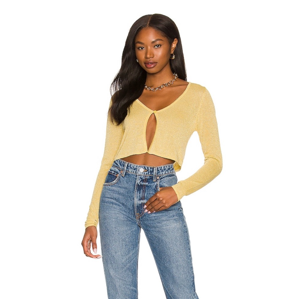 Button down front sweater
